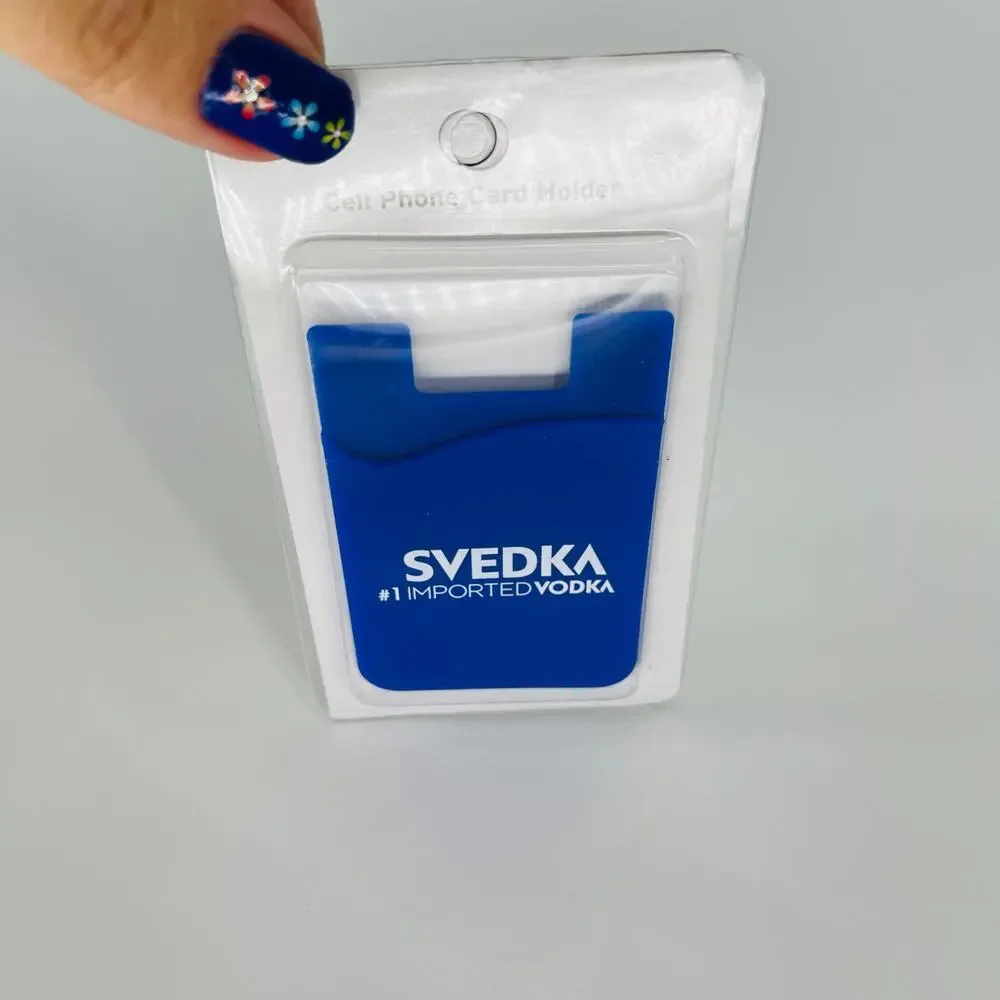 Svedka Blue and White Cell Phone Credit Card / ID holder - NWT
